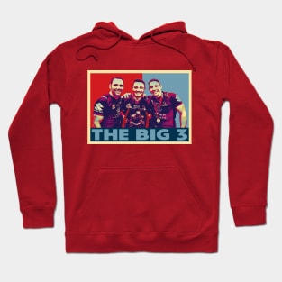 Melbourne Storm - Smith, Cronk & Slater - THE BIG 3 Hoodie